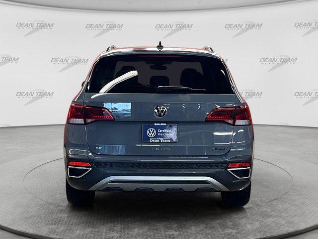 used 2023 Volkswagen Taos car, priced at $25,595