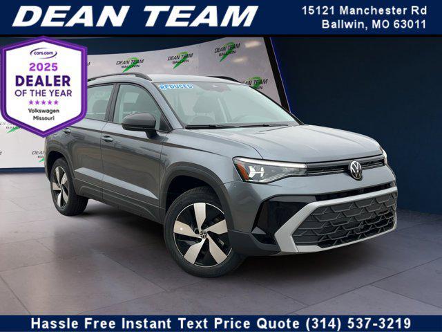 new 2025 Volkswagen Taos car, priced at $24,221