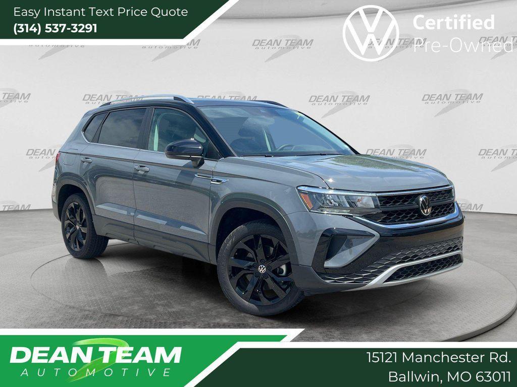 used 2023 Volkswagen Taos car, priced at $25,595