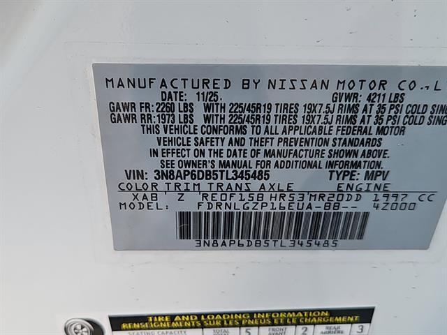 new 2026 Nissan Kicks car, priced at $30,330