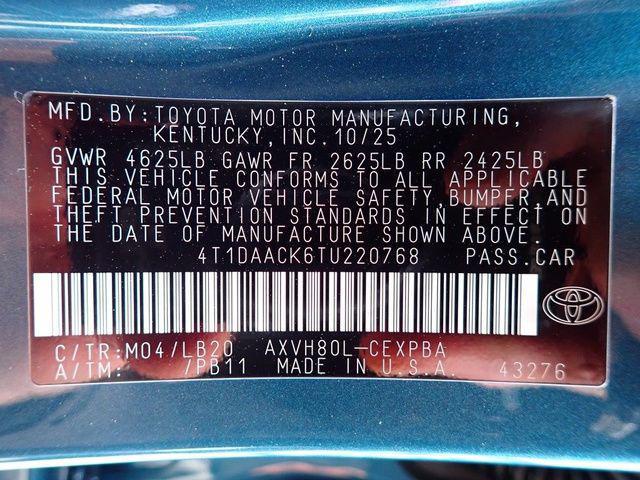 new 2026 Toyota Camry car, priced at $45,192