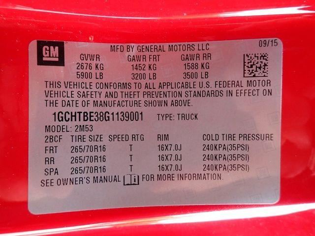 used 2016 Chevrolet Colorado car, priced at $17,062