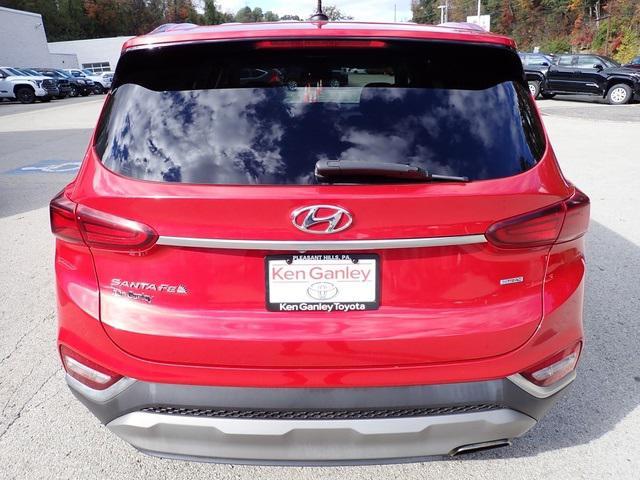 used 2020 Hyundai Santa Fe car, priced at $13,163