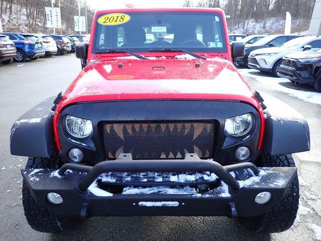 used 2018 Jeep Wrangler JK Unlimited car, priced at $20,827