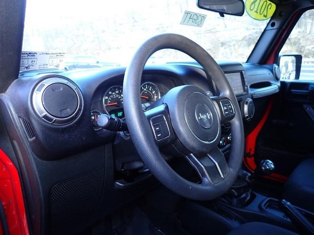 used 2018 Jeep Wrangler JK Unlimited car, priced at $20,827