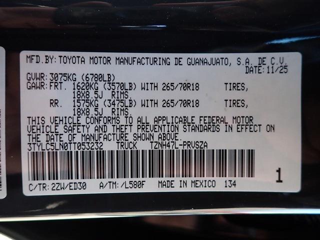 new 2026 Toyota Tacoma Hybrid car, priced at $70,063