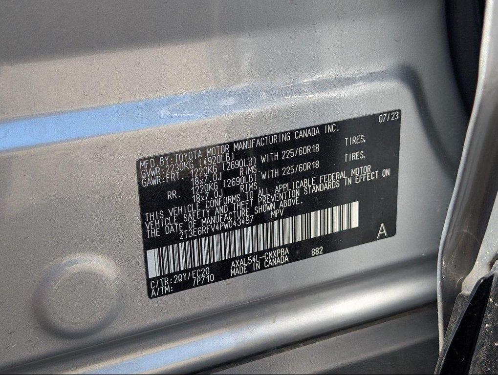used 2023 Toyota RAV4 Hybrid car, priced at $36,553
