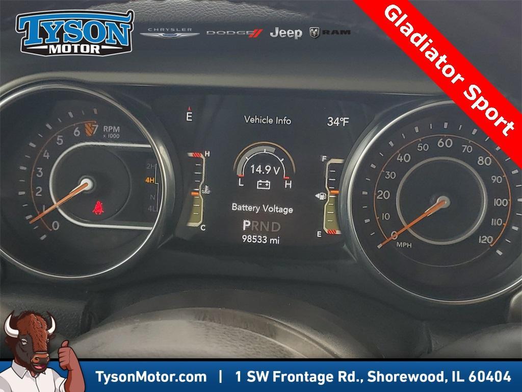 used 2021 Jeep Gladiator car, priced at $22,977