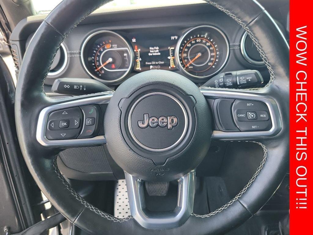 used 2020 Jeep Wrangler Unlimited car, priced at $25,698