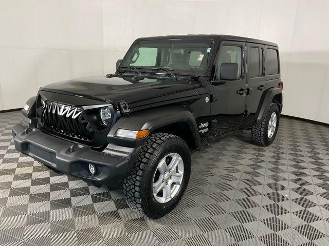 used 2019 Jeep Wrangler Unlimited car, priced at $23,162