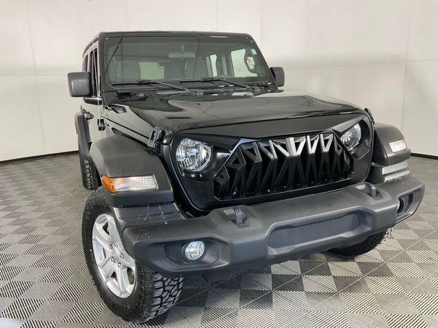 used 2019 Jeep Wrangler Unlimited car, priced at $23,162