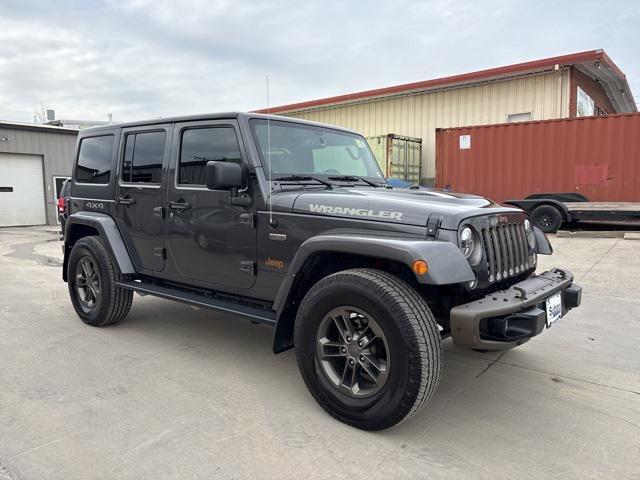 used 2017 Jeep Wrangler Unlimited car, priced at $20,000