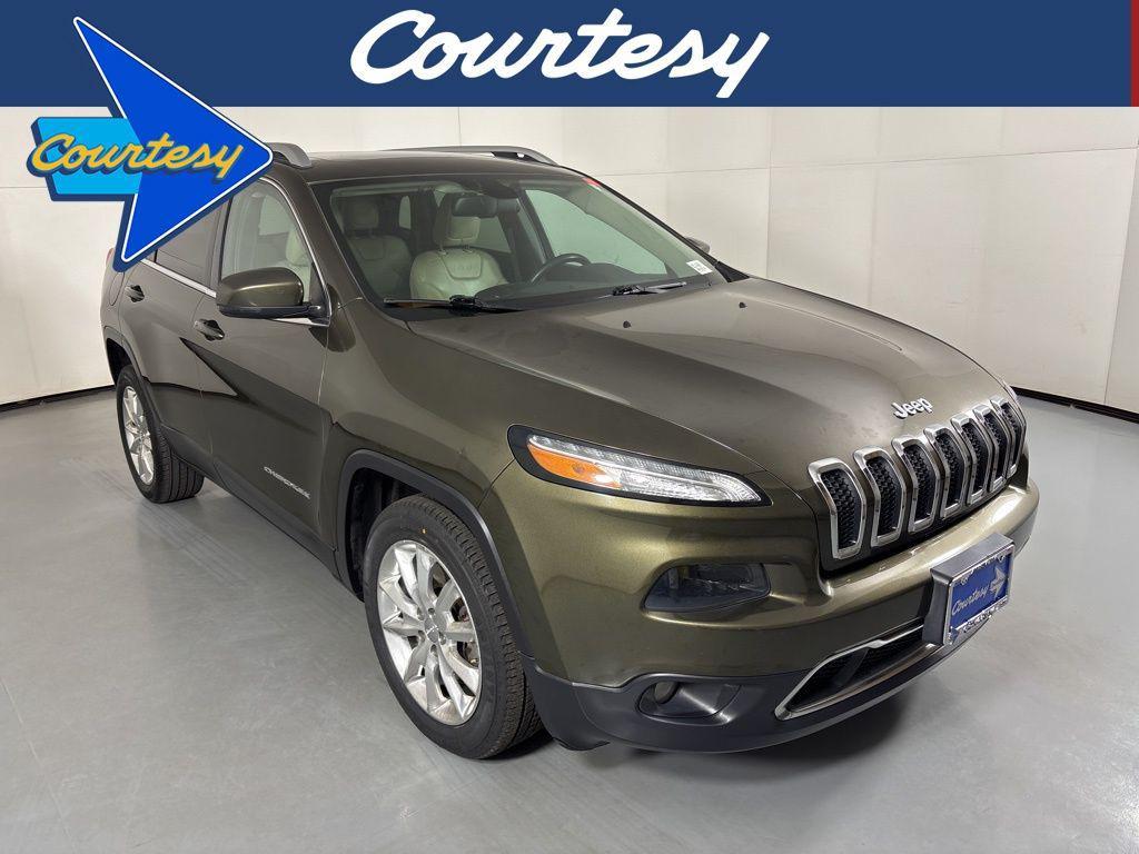 used 2015 Jeep Cherokee car, priced at $10,200