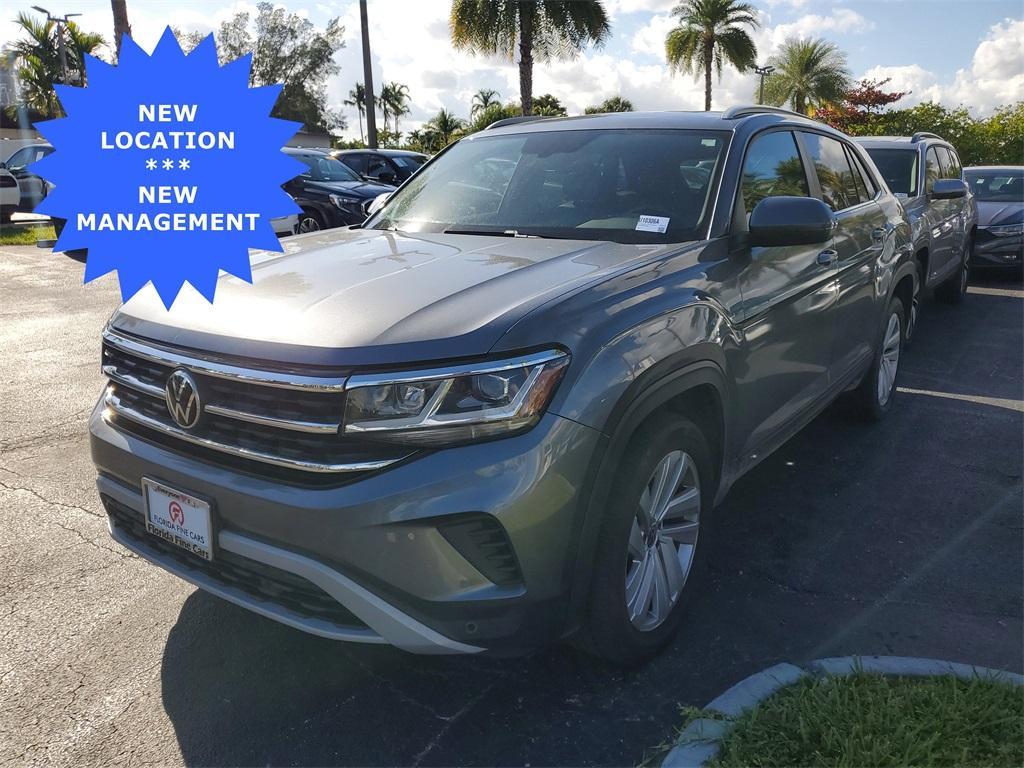 used 2021 Volkswagen Atlas Cross Sport car