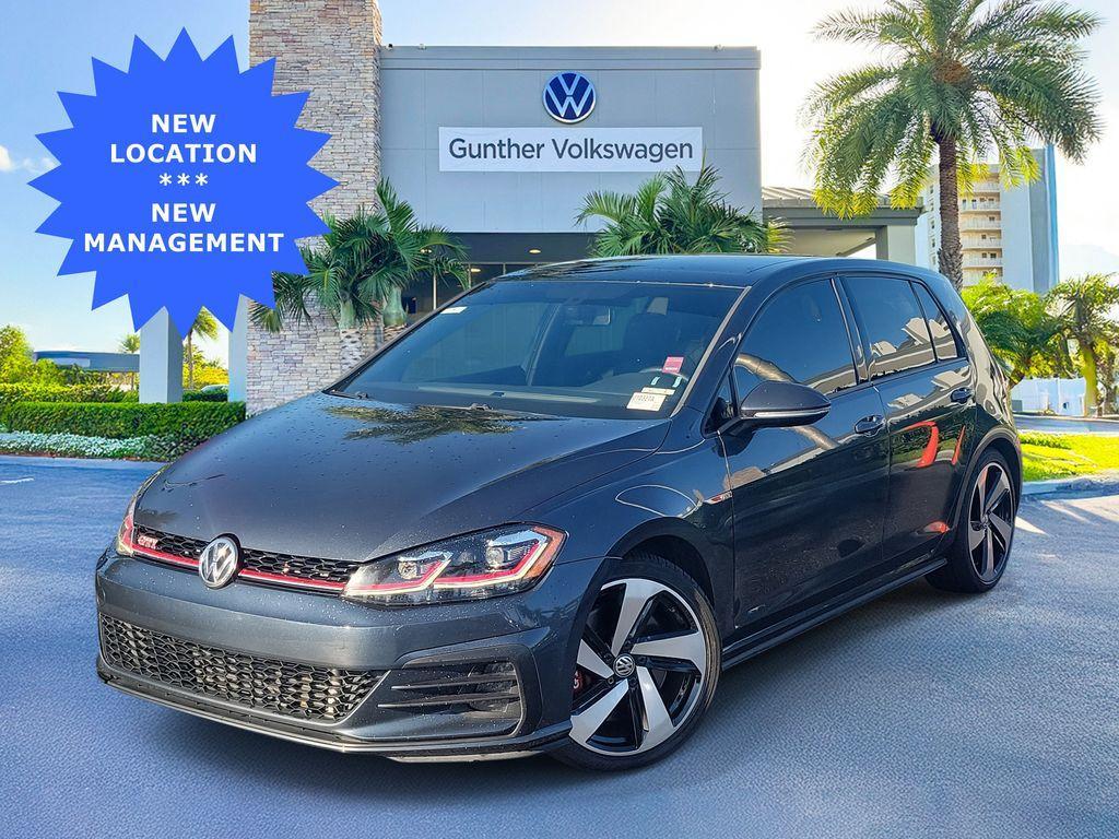 used 2020 Volkswagen Golf GTI car, priced at $17,940