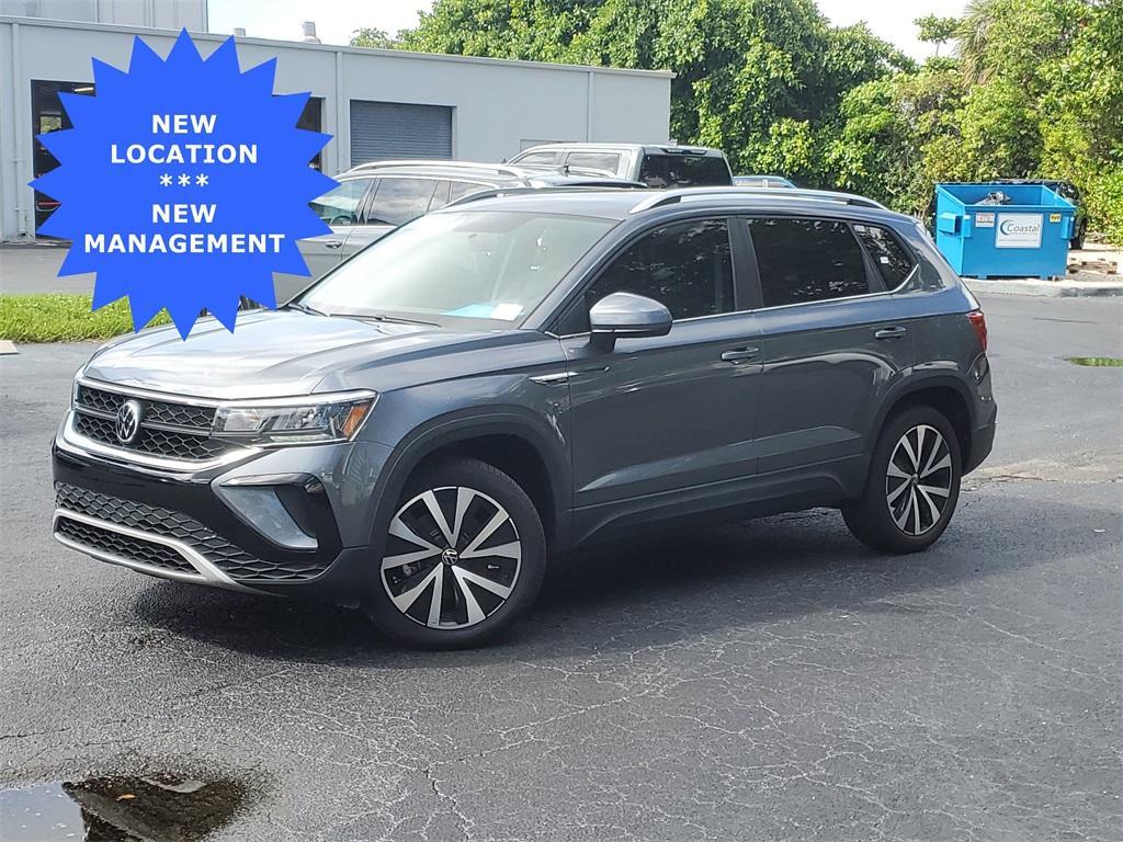 used 2022 Volkswagen Taos car, priced at $18,244