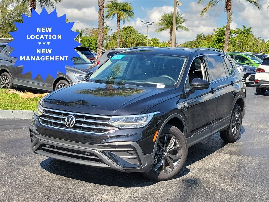 used 2022 Volkswagen Tiguan car, priced at $18,844