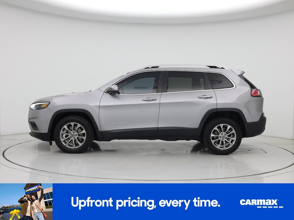 used 2021 Jeep Cherokee car, priced at $21,998