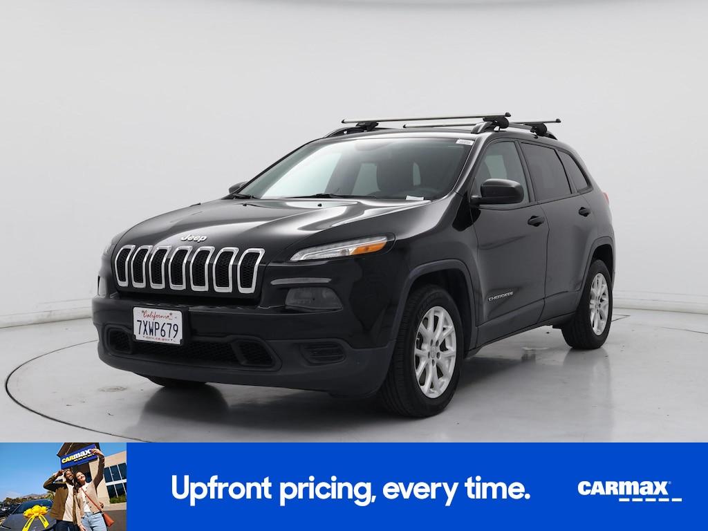 used 2017 Jeep Cherokee car, priced at $12,599