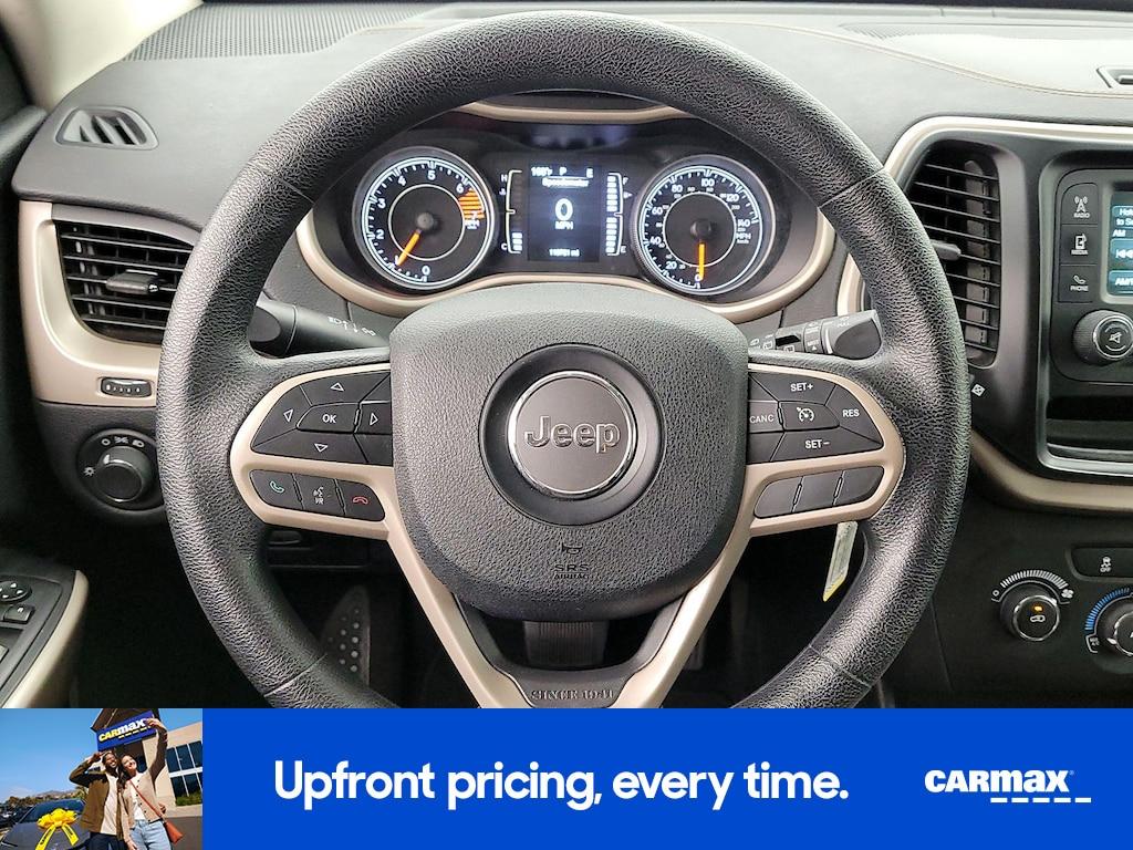used 2017 Jeep Cherokee car, priced at $12,599