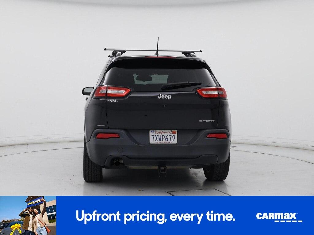 used 2017 Jeep Cherokee car, priced at $12,599