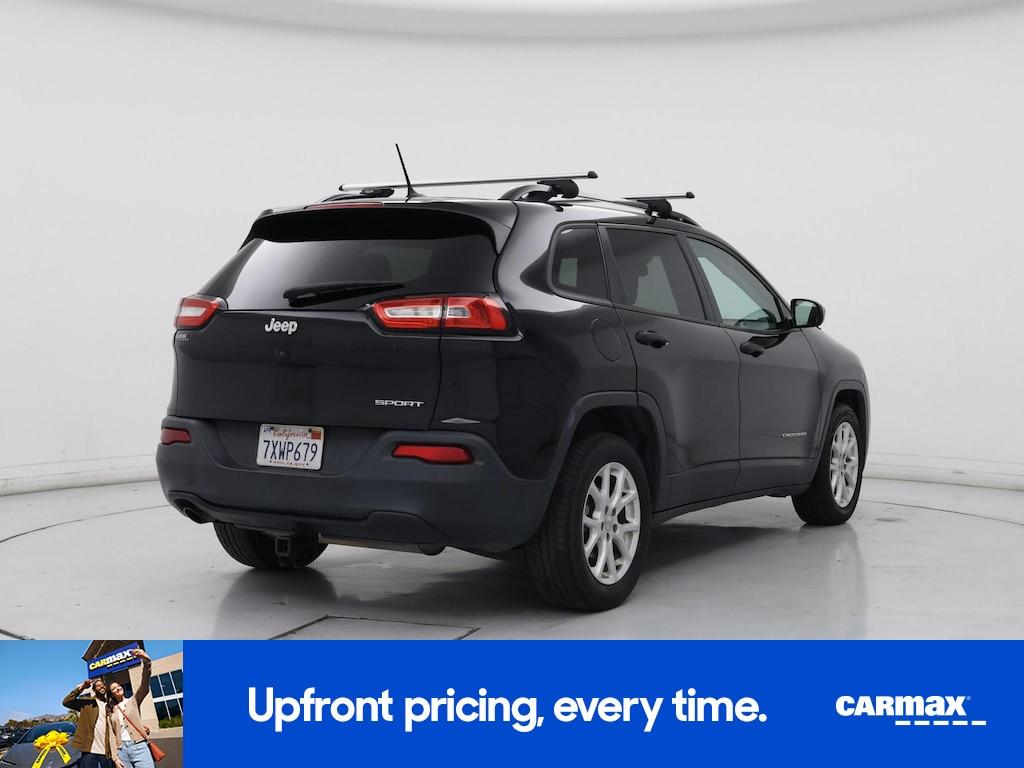 used 2017 Jeep Cherokee car, priced at $12,599