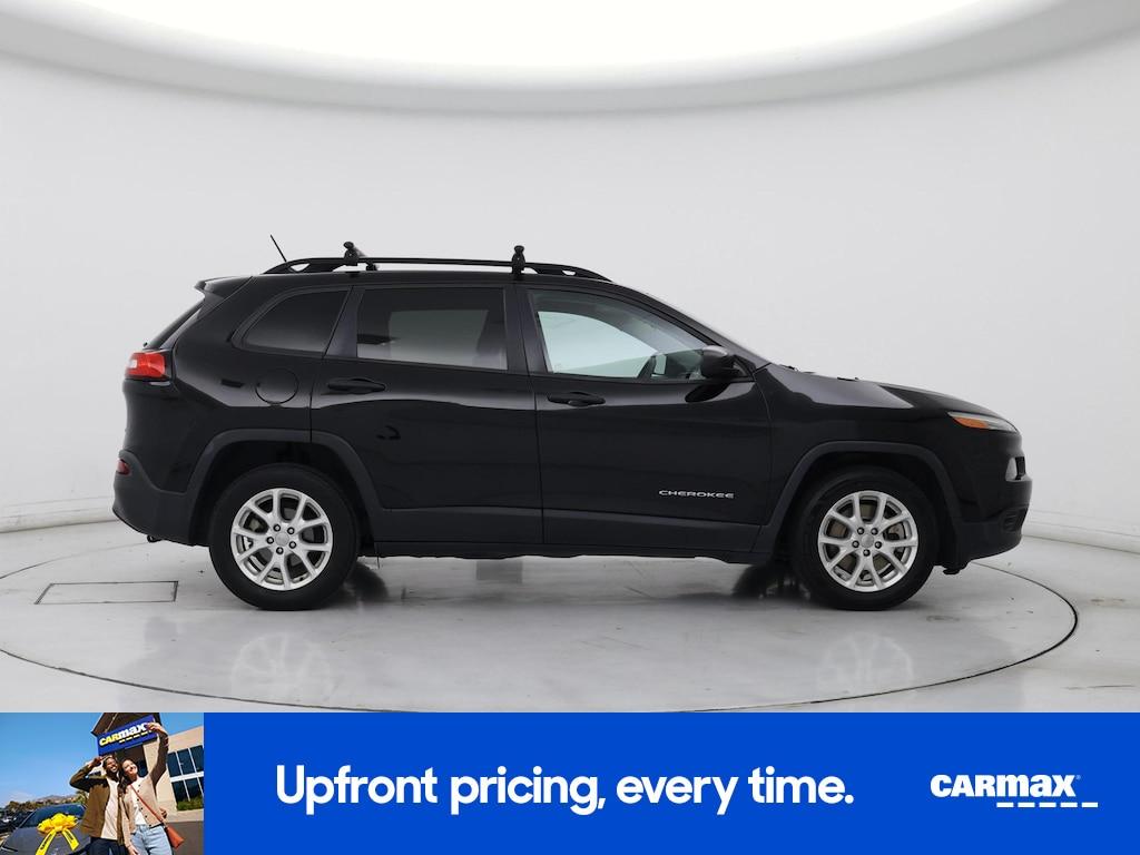 used 2017 Jeep Cherokee car, priced at $12,599