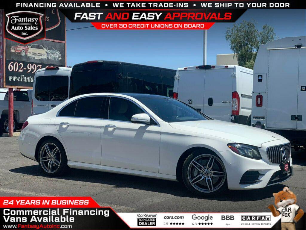 used 2018 Mercedes-Benz E-Class car, priced at $18,950
