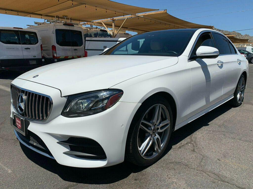 used 2018 Mercedes-Benz E-Class car, priced at $18,950