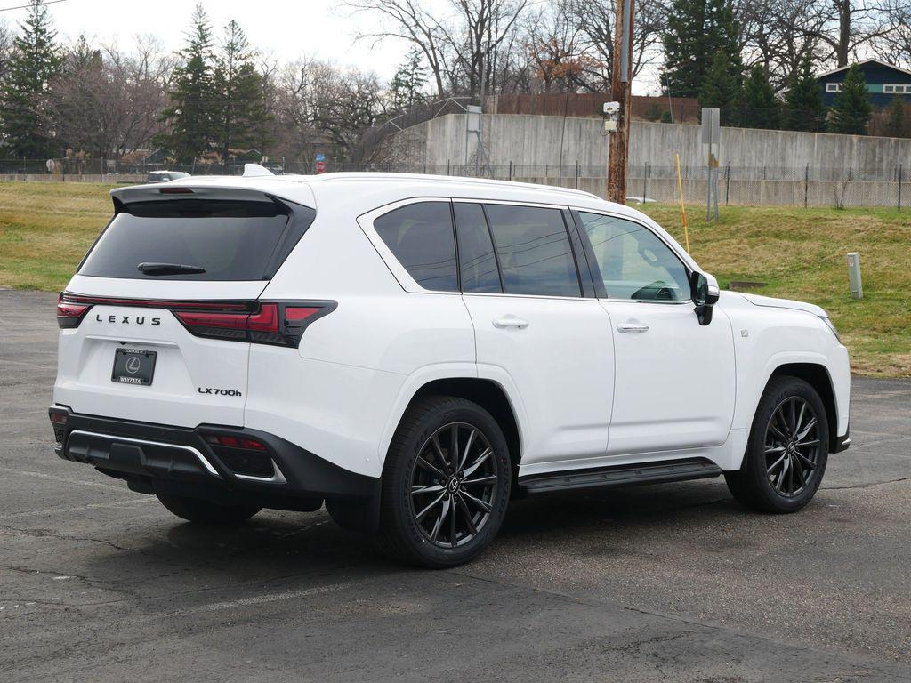 new 2026 Lexus LX 700h car, priced at $124,273