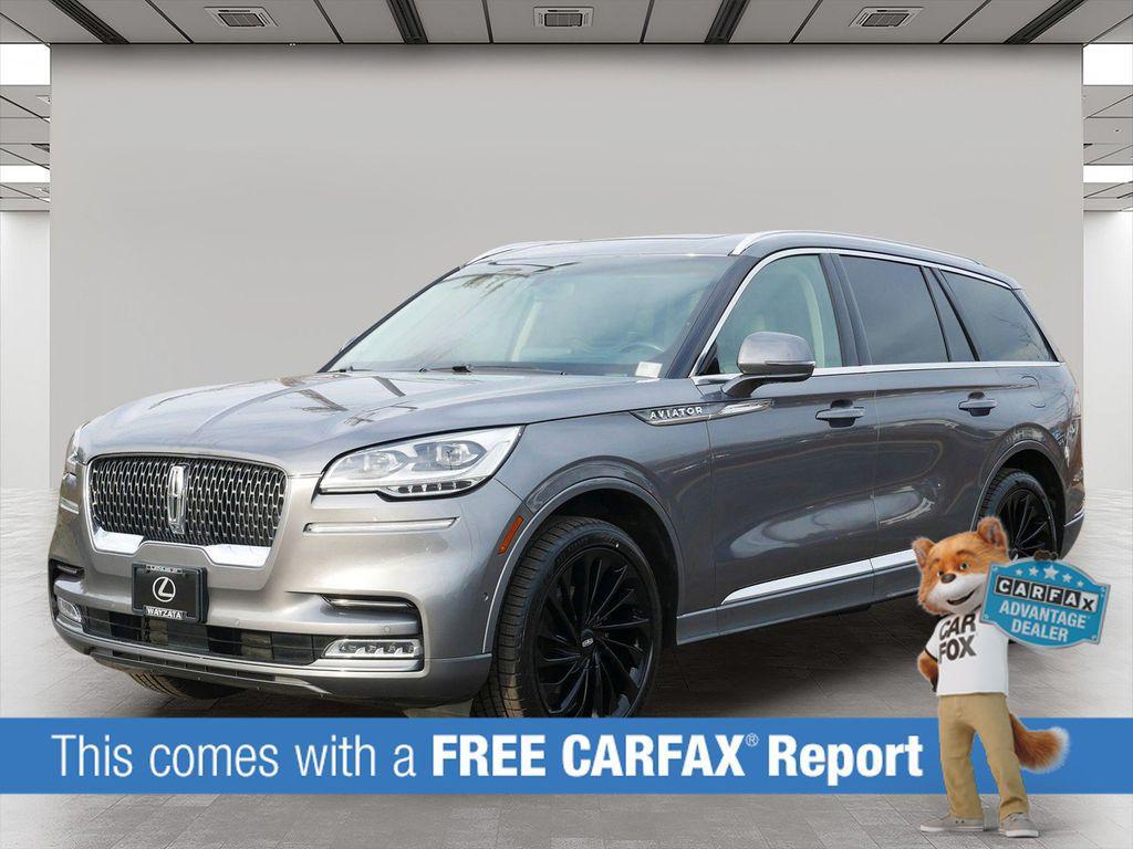 used 2022 Lincoln Aviator car, priced at $34,999