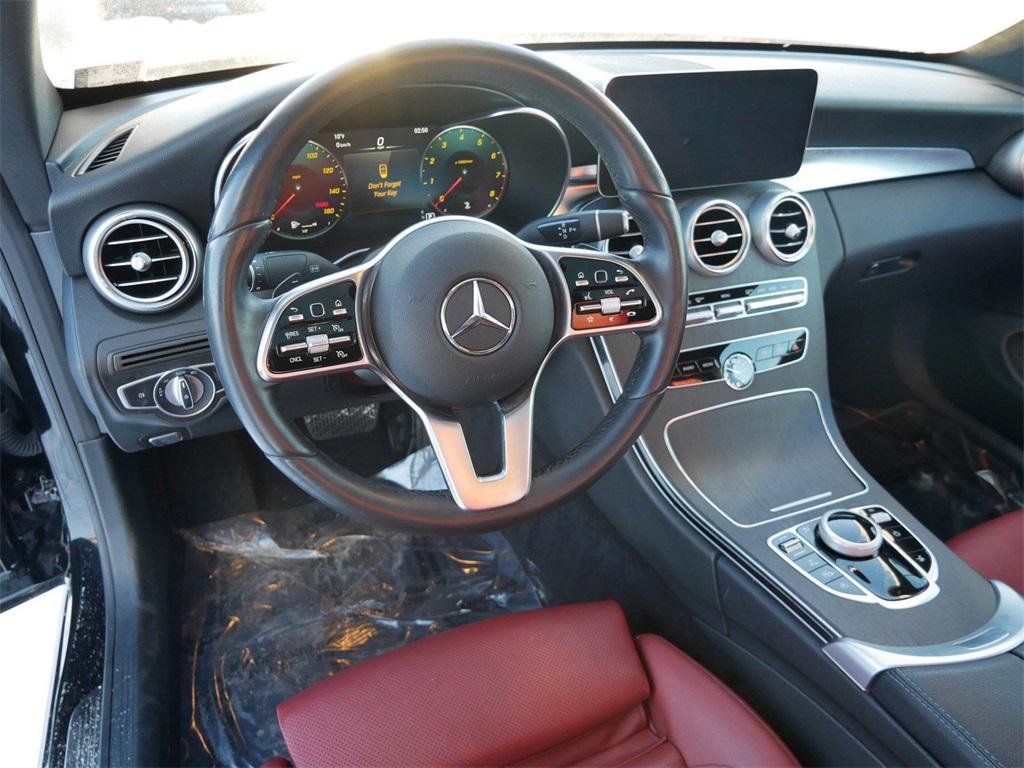 used 2022 Mercedes-Benz C-Class car, priced at $23,499