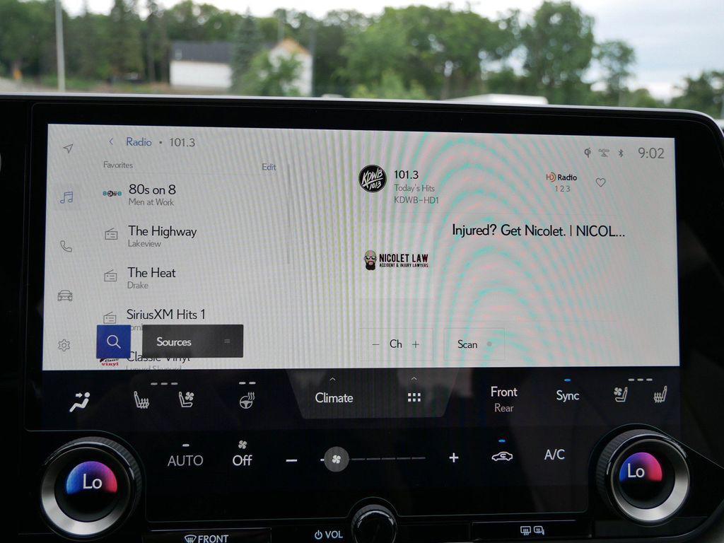 new 2026 Lexus TX 500h car, priced at $76,587