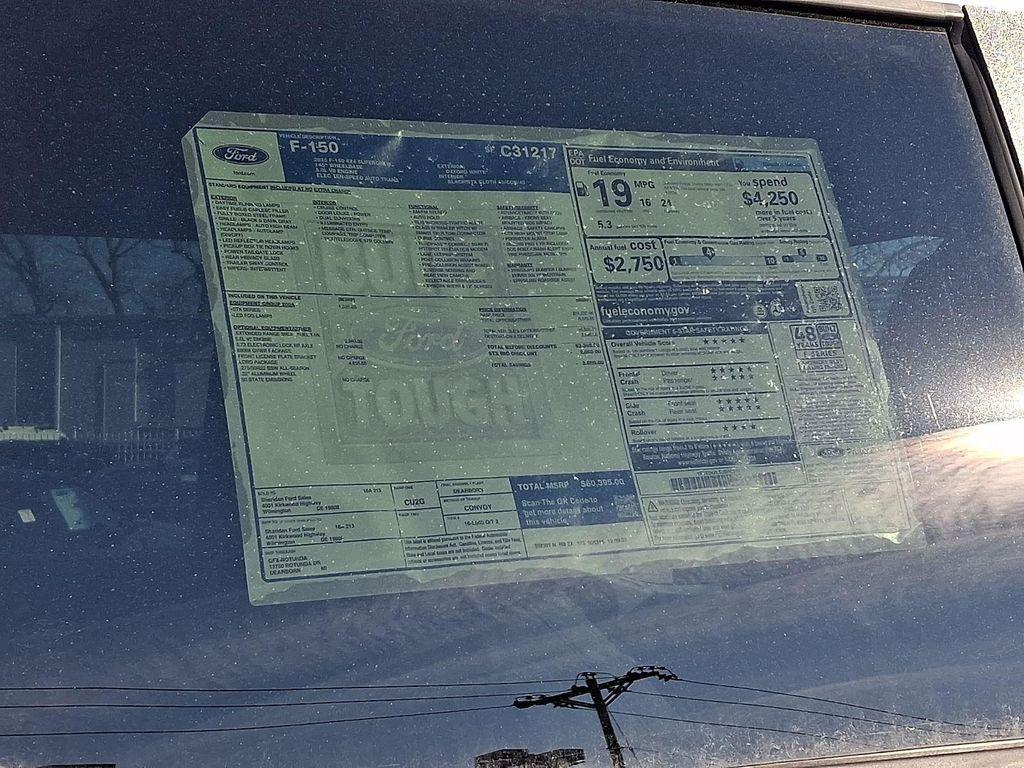 new 2025 Ford F-150 car, priced at $57,615