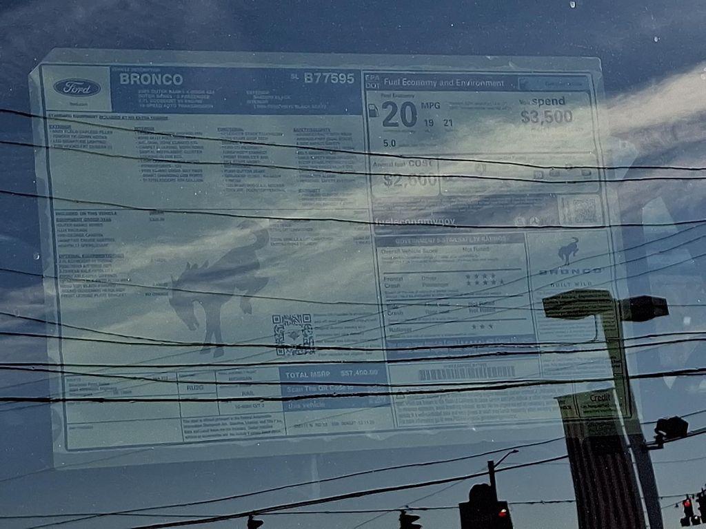 new 2025 Ford Bronco car, priced at $54,241