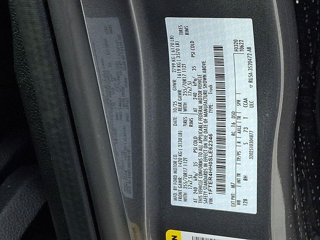 new 2025 Ford Ranger car, priced at $38,495