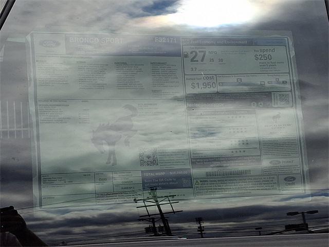 new 2025 Ford Bronco Sport car, priced at $32,357