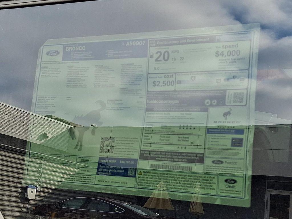 new 2026 Ford Bronco car, priced at $46,861