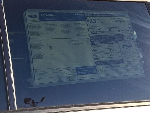 new 2025 Ford Explorer car, priced at $50,867