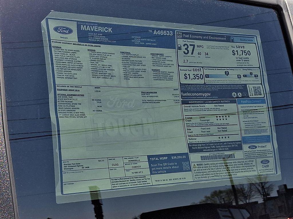 new 2026 Ford Maverick car, priced at $34,339