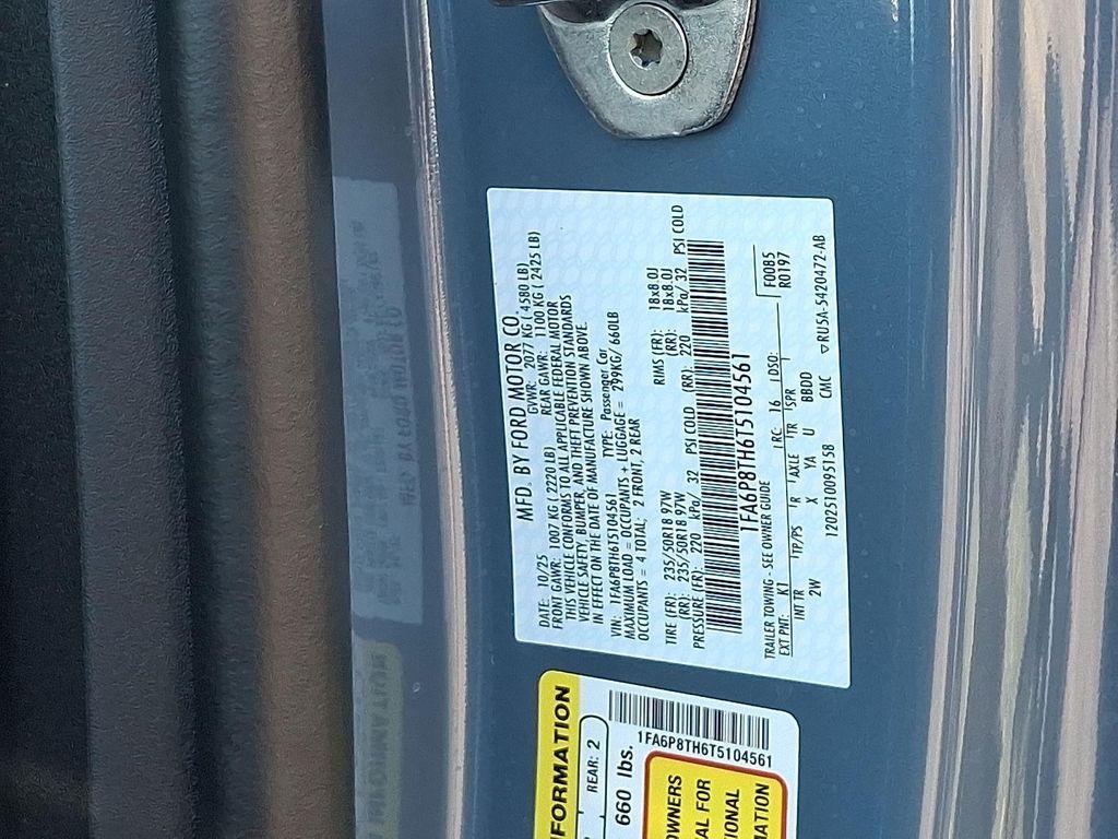 new 2026 Ford Mustang car, priced at $36,321