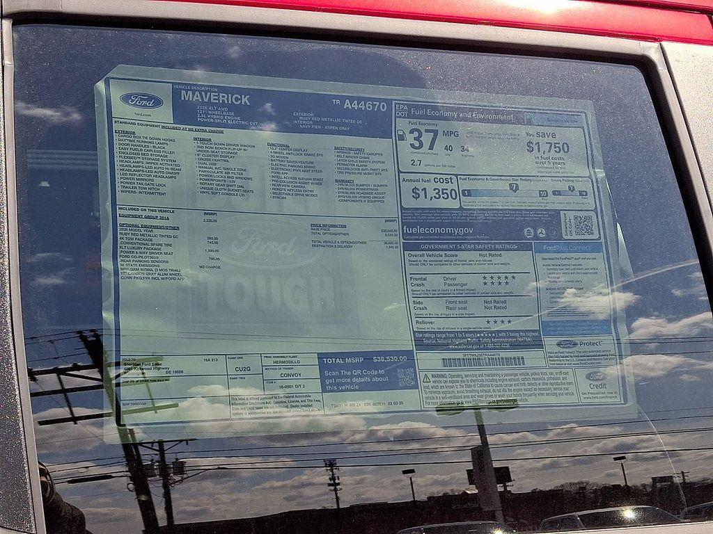 new 2026 Ford Maverick car, priced at $37,650