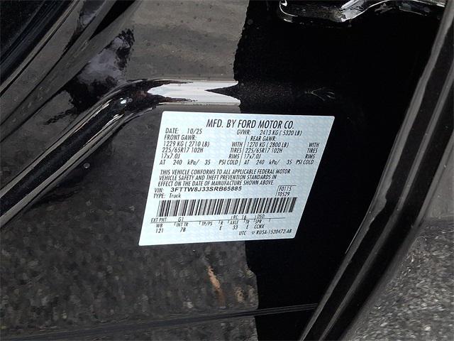 new 2025 Ford Maverick car, priced at $33,571