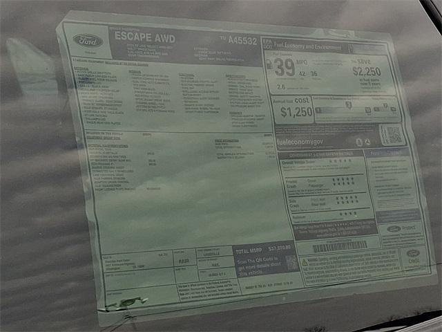 new 2026 Ford Escape car, priced at $33,355