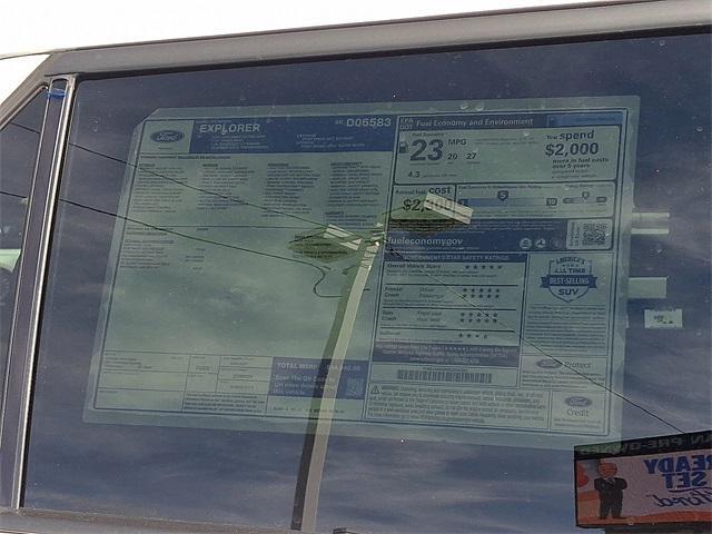 new 2025 Ford Explorer car, priced at $39,893