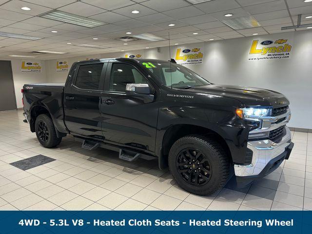 used 2021 Chevrolet Silverado 1500 car, priced at $35,000