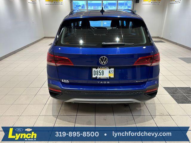 used 2022 Volkswagen Taos car, priced at $17,500