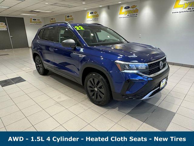 used 2022 Volkswagen Taos car, priced at $17,500