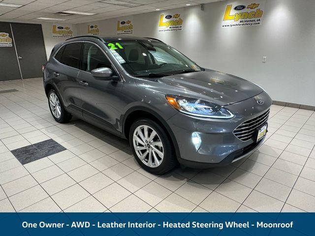 used 2021 Ford Escape car, priced at $23,980
