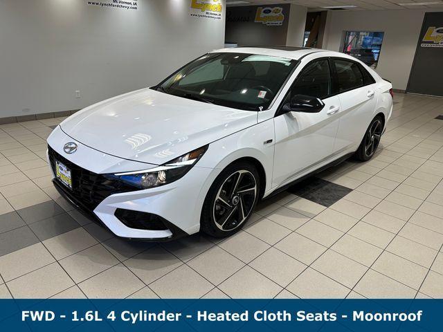 used 2023 Hyundai Elantra car, priced at $23,000